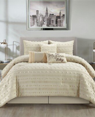 Stratford Park Keyla 7-Piece Comforter Set, Queen