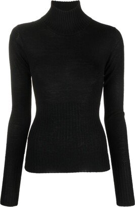 Roll-Neck Merino Jumper