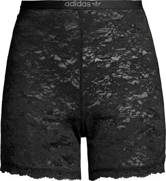 Lace Shortie Bike Shorts