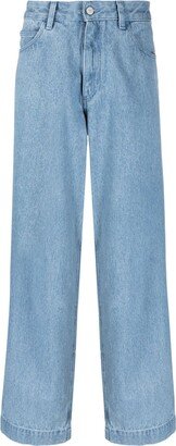 Wide-leg Denim Jeans-AR