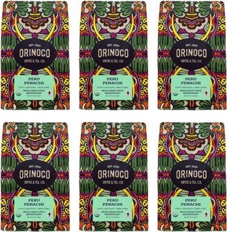 Orinoco Coffee & Tea Ltd Orinoco Coffee & Tea Coffee Peruvian Whole Bean - Case of 6/12 oz Bags