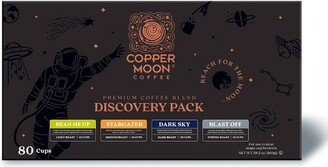 Copper Moon Coffee BrewersDiscovery Variety Pack Dark Roast Coffee - 80ct