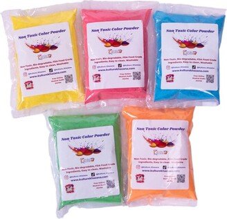 Kulture Khazana Holi Non-Toxic Color Powder 5pk