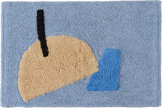 Blue Cool Breeze Bath Mat