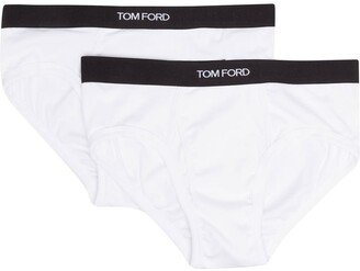 Logo-Waistband Briefs (Set Of Two)