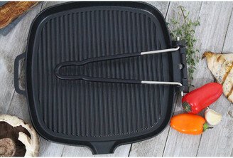 9In Square French Cast Iron Grill