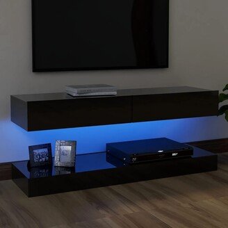 TV Cabinet with LED Lights multi color 47.2