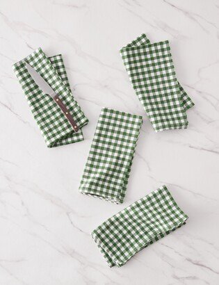 Lulu and Georgia Mini Gingham Napkins (Set of 4) by Heather Taylor Home