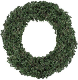 Northlight 6' Canadian Pine Commercial Size Artificial Christmas Wreath - Unlit