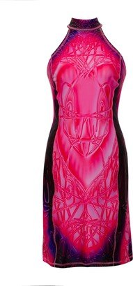 Paloma Lira Cherry Crystal Dress