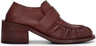 Slip-On Heeled Loafers