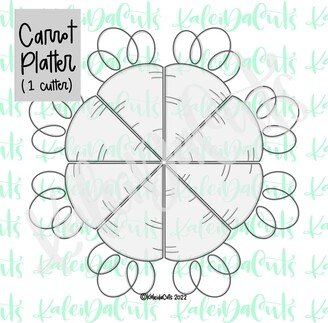 Carrot Platter Cookie Cutter