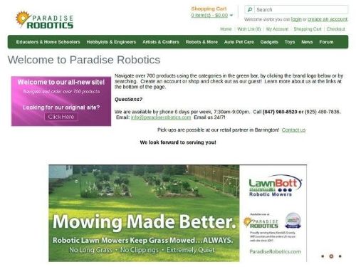 Paradise Robotics Promo Codes & Coupons