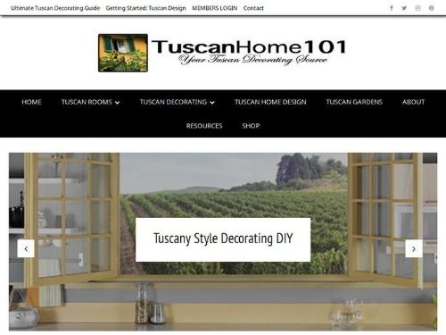 Tuscan-Home-101.com Promo Codes & Coupons