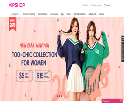 VIPshop Promo Codes & Coupons