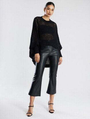 Faux Leather Crop Pant