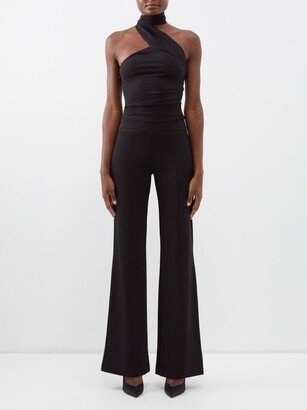 Valima Halterneck Jersey Jumpsuit