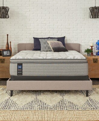 Posturepedic Silver Pine 15 Medium Euro Top Mattress Set- Queen