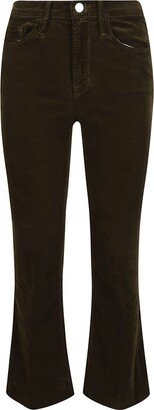 Le Crop Mid-Rise Cropped Trousers