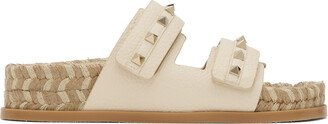 Off-White Rockstud Flat Sandals