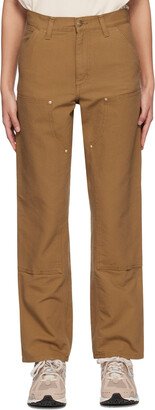 Brown Double Knee Jeans