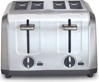 4 Slice Toaster Brushed Stainless Steel - 24714