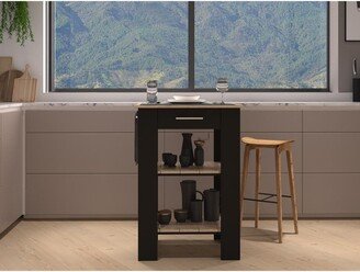 DEPOT E-SHOP LLC Delos 23 Kitchen Island With Drawer