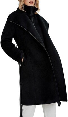 Aiko Faux Wool Coat