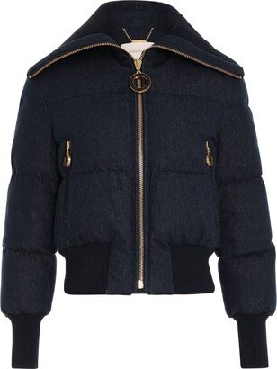 Luminosity Denim Down Jacket