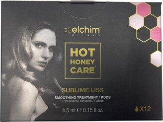 Milano Hot Honey Care Sublime Liss Smoothing Treatment Pods 0.15 OZ x 12