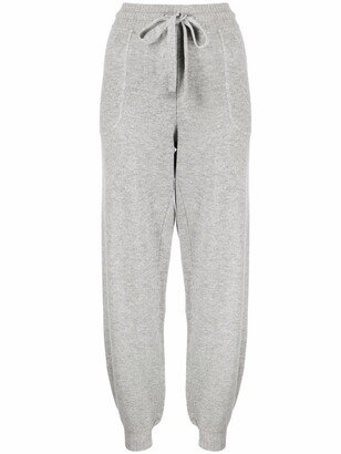 Noa drawstring-waist knitted joggers