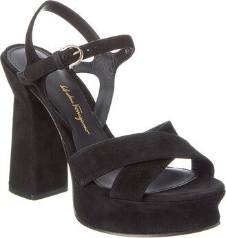 Sonya Suede Platform Sandal