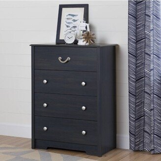 Aviron 4-Drawer Kids' Chest Blueberry