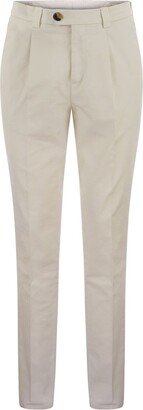 Pleated Tailored Trousers-AT