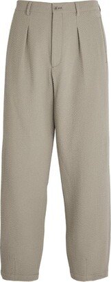 Wool-Cashmere Tailored Trousers-AA