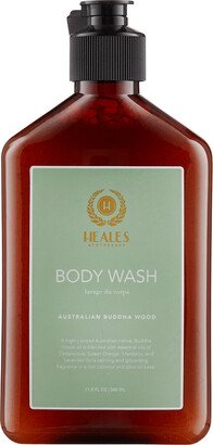 HEALES Apothecary 11.5 oz. Body Wash Australian Buddha Wood