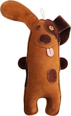 Jojo Modern Pets Eco-friendly Silly Puppy Natural Leather Dog Chew Toy