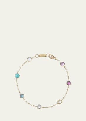 18K Lollipop 7-Station Bracelet