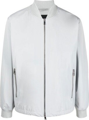 Zip-Up Bomber Jacket-BA