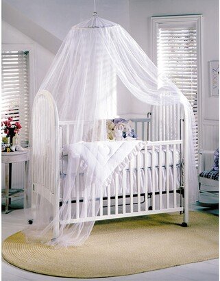 Siam White Sheer Baby Canopy