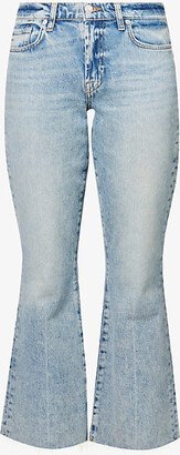 Womens Ode To Betty Boot Bootcut Mid-rise Stretch-denim Jeans