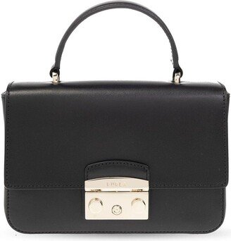 Metropolis Push-lock Detailed Mini Top Handle Bag