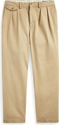 Whitman Relaxed Fit Pleated Chino Pant Pants Sand