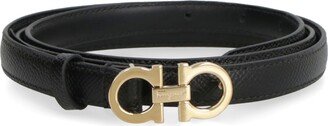 Gancini Leather Belt-AE