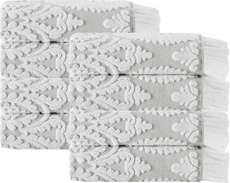 Laina 8-Pc. Turkish Cotton Hand Towel Set - Beige/khaki