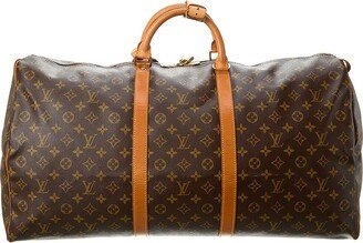 Monogram Canvas Keepall 60 (Authentic Pre-Owned)-AA