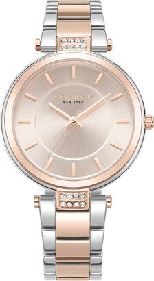 Women's Quartz Classic Two-Tone Stainless Steel Watch 34mm