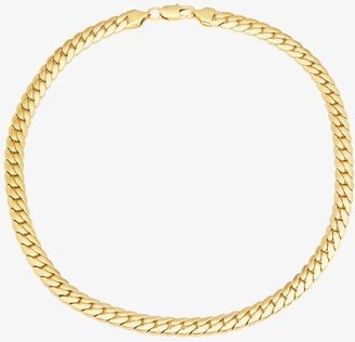 18kt Gold-plated Snake-chain Necklace