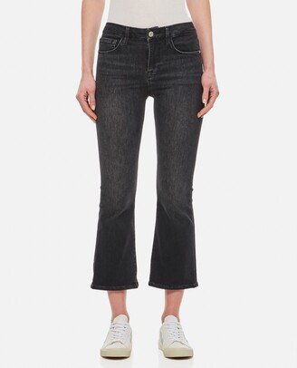 Le Crop Mini Bootcut Cotton Jeans