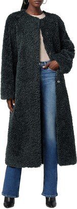 Reversible Faux Shearling Coat-AA